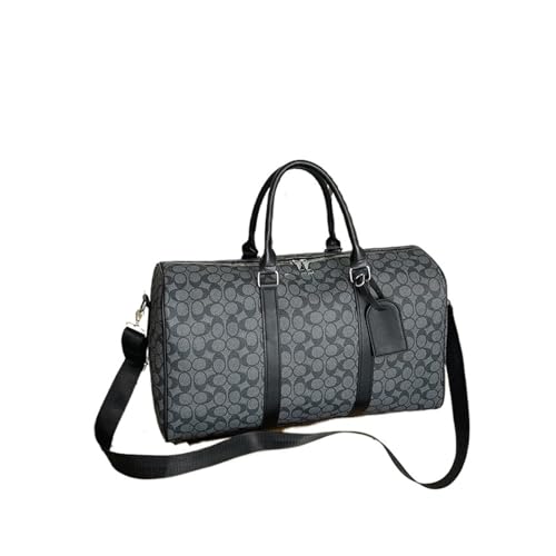 Leder Sporttasche Reisetasche Duffle Frauen Sport Fitness Business Casual Gepäck Handtasche Outdoor Schulter Wochenende for Mann von TXLEAPEY