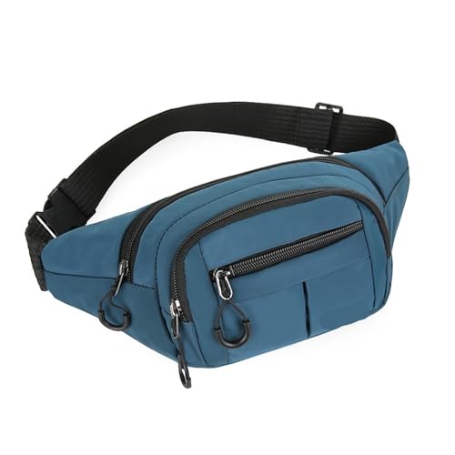 TXLEAPEY Fanny Packs Männer Frauen Hüfttasche Multi-Pockets Brusttasche Freisprech-Geldbörsen Hüfttasche Taschen for Workout Reisen Laufen(Green) von TXLEAPEY