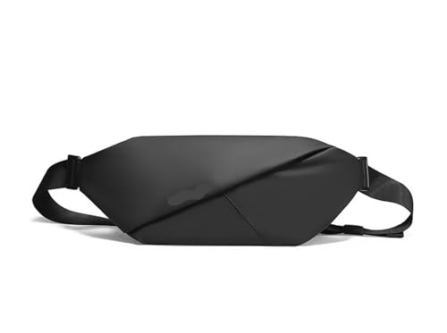 TXLEAPEY Sport-Brusttasche, Umhängetasche, Mini-Männer, wasserdichte Gürteltasche for Männer, passt in ein 7,9-Zoll-iPad(Black1) von TXLEAPEY