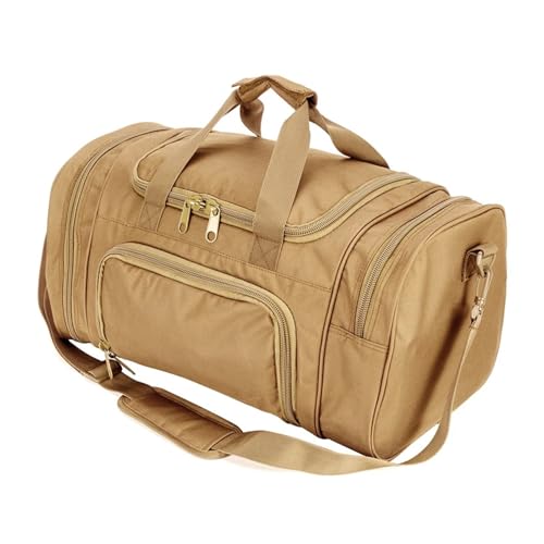 Taktische Reisetasche Männer Outdoor Handtasche Sport Gepäck Taschen Wochenende Gym Wandern Trekking Mit Schuhe Fach(Color 05) von TXLEAPEY