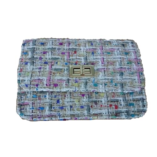 TXMAQQ Trendige Damen-Schultertaschen aus Tweed, große Kapazität, Tragegriffe oben, Kette, Umhängetasche, Damen-Handtasche, Handtasche, Pink07, modisch TXMAQQ Trendige Damen-Schultertaschen aus Tweed, große Kapazität, Tragegriffe oben, Kette, Umhängetasche, Damen-Handtasche, Handtasche, Pink07, modisch von TXMAQQ