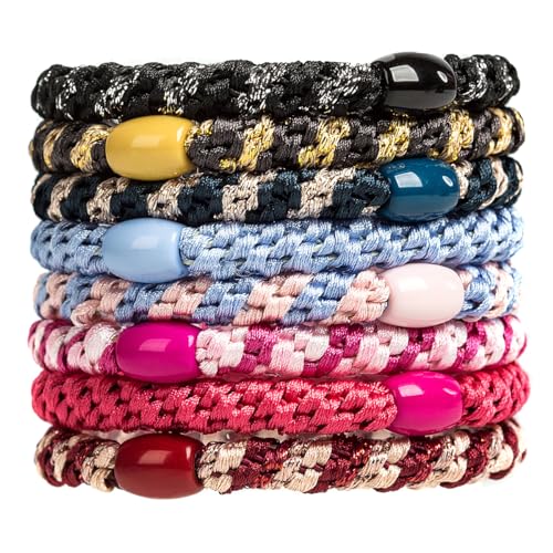 8Stück Haargummis für Mädchen, elastischen Bändern, Haarbänder, elastisch Stil 10 von TXSN