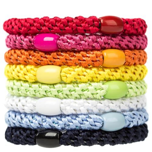 8Stück Haargummis für Mädchen, elastischen Bändern, Haarbänder, elastisch Stil 15 von TXSN