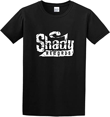 Shady Records Rock Cotton Round Neck Shirt for Men Hemden(X-Large) von TY@FERDSA
