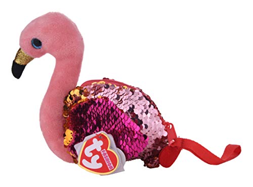 TY Unisex Kinder Gilda Flamingo Geldbörse, Mehrfarbig von TY