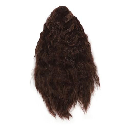Frauen Braune Lange Wellenperücken Braune Perücke Cosplay Perücke Hitzebeständige Synthetische Gewellte Lockige Perücke für Tägliche Party Halloween Cosplay Frauen Braune Lange Wellenperücken Braune Perücke Cosplay Perücke Hitzebeständige Synthetische Gewellte Lockige Perücke für Tägliche Party Halloween Cosplay von TYCIONG