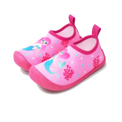 TYHTYM Badeschuhe Watershoes Kinder Antirutsch Schwimmschuhe Zehenschutz Design Wasserschuhe, Aquaschuhe Barfußschuhe Surfschuhe Sportschuhe Kleinkind Strandschuhe für Jungen Mädchen Rosa 29 TYHTYM Badeschuhe Watershoes Kinder Antirutsch Schwimmschuhe Zehenschutz Design Wasserschuhe, Aquaschuhe Barfußschuhe Surfschuhe Sportschuhe Kleinkind Strandschuhe für Jungen Mädchen Rosa 29 von TYHTYM