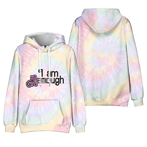 TYI Frühling I Am Ken Lustige Genug Hoodies Für Frauen Und Männer Langarm Pullover Hoodie Mit Taschen, Bequeme Mode Pullover Für Jungen Und Mädchen (D,XXL) von TYI