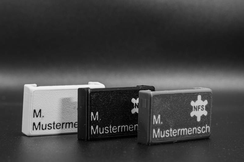 Nicht Lösbare Namensschilder; Schild Für Haix Xr1 Notfallsanitäter/ Rettungssanitäter/ Paramedic/ Rettungsdienst/ Rettungssanitäter von TYI3D