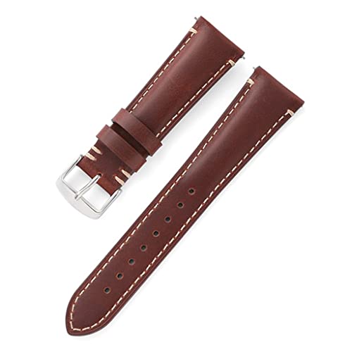 TYLDBNF Echtes Ledergurt Uhr Accessoires Watchband for Watch Wachriemen (a, 24mm) von TYLDBNF