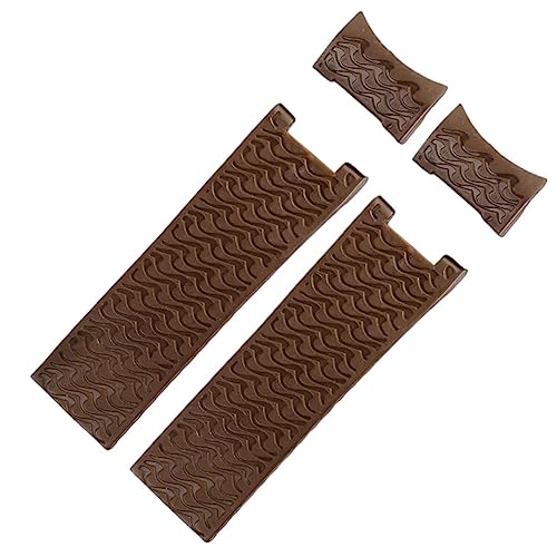 TYLDBNF Für Ulysse Nardin Silicon Gummi -Uhren -Band 263 Diver Burved End Gurt 22 mm wasserdichte Gürtel Uhrenarmbänder (Farbe: ein schwarzes Schwarz, Größe: 22 mm) von TYLDBNF