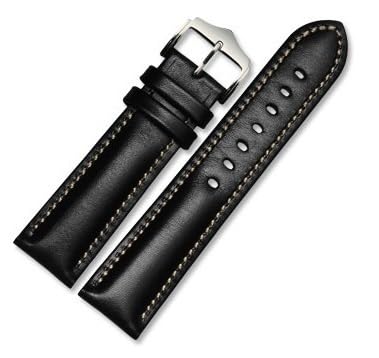 TYLDBNF Lederarmband handgefertigtes Gurt 18 20 mm 22 mm Gurt Grüne Farbschuh Uhren (C, 20 mm) von TYLDBNF