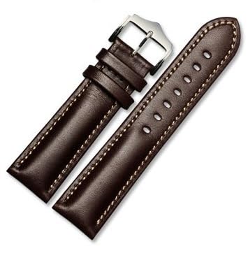 TYLDBNF Lederarmband handgefertigtes Gurt 18 20 mm 22 mm Gurt Grüne Farbschuh Uhren (C, 20 mm) von TYLDBNF