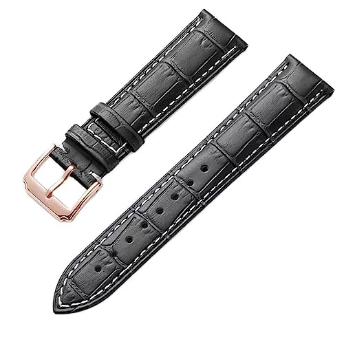 TYLDBNF Lederuhr mit Herren- und Frauen -Pin -Basketball kleines Armbandzubehör -Gurt (D, 14mm) von TYLDBNF