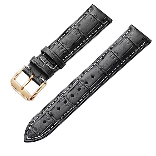 TYLDBNF Lederuhr mit Männern und Frauen Pin-Basketball kleines Armbandzubehör-Gurt (Fünf-Punkte-STAR 4,16 mm) von TYLDBNF