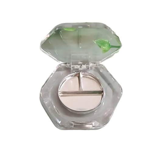 100 stücke Leere Transparente Kompakte Hexagon Augen Make-Up Lagerung Box Klar Palette DIY Lidschatten Lippenstift Gericht(Color-05) von TYNXK