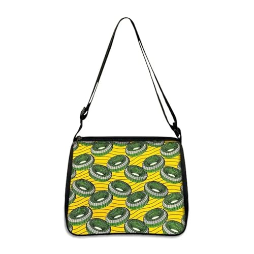 TYNXK Frau Print Handtasche Schultertaschen Mode Damen Unterarm Tragbare Lippenstift Kosmetik Taschen for Shopping(Color-10,25CMX30CM) von TYNXK