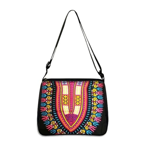 TYNXK Frau Print Handtasche Schultertaschen Mode Damen Unterarm Tragbare Lippenstift Kosmetik Taschen for Shopping(Color-36,25CMX30CM) von TYNXK