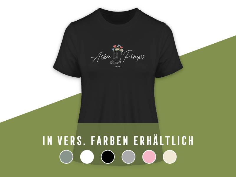 Acker Pumps - Fitted Ladies Organic Shirt Acker Pumps - Fitted Ladies Organic Shirt von TYPECRAFTshop