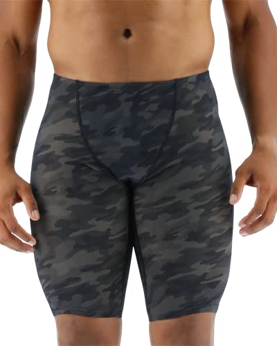 TYR Herren Durafast One Jammer Badeanzug Badehose, Schwarz, 32 von TYR