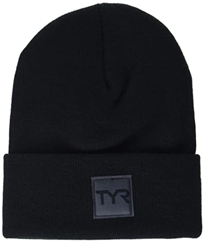 TYR Unisex Isolierte Mütze mit Bündchen Beanie, schwarz, Einheitsgröße TYR Unisex Isolierte Mütze mit Bündchen Beanie, schwarz, Einheitsgröße von TYR