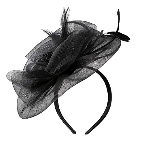 British Fascinator Braut Damen Party Tea Stirnband Stirnband Kinder von TYTUOO