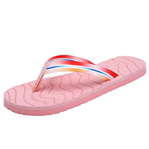 Schlappen Damen grün Espadrilles für Damen Plateau Damen Herren Zehentrenner Sommer flip Flops Badelatschen Schuhe Absatz Damen hell Damen Driving Mokassin Leder Schuhe Casual Slipper von TYUIOP