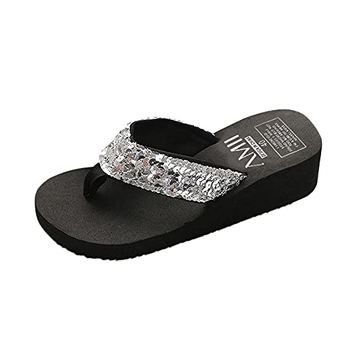 Slides Damen braun Latschen Damen Sommer Damen Herren Zehentrenner Sommer flip Flops Badelatschen Clogs Leder Damen 44 Damen Loafer Frauen Slip on Sandalen Damen 23 Sandalen mit von TYUIOP