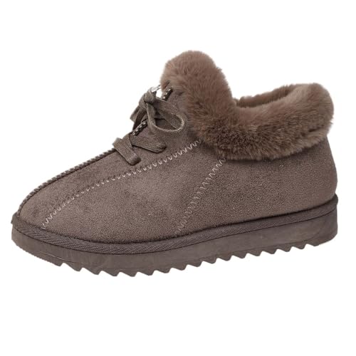 TYUIOP Bootsschuhe Damen Chelsea Boots Rutschsicher Abriebfest Atmungsaktiv Regenschuhe Komfort Garten Stiefeletten Gummistiefel Halbhoch Sommer Mit Absatz Braun Plateau von TYUIOP