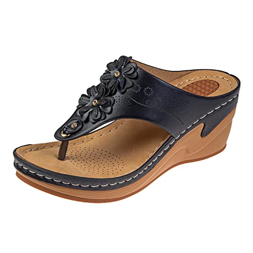 TYUIOP sandalen damen sommer elegant schnürhalbschuhe leder braun boho lang rock weicher dehnbarer maxirock sandaletten mit absatz schwarz kunstleder damenschuhe bequem von TYUIOP