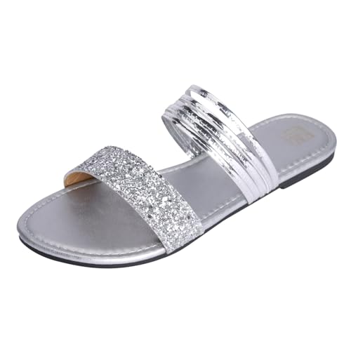 TYUIOP sandaletten schnürhalbschuhe damen mit absatz boho lang rock weicher dehnbarer maxirock sandalen sommer elegant schwarz schnalle damenschuhe 44 flach von TYUIOP