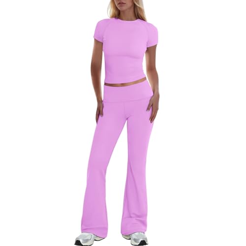 TYUIOP Trainingsanzug Damen Zweiteiler Anzug Jumpsuit Sommer Overall elegant festlich Hochzeit Hosenanzug Party von TYUIOP