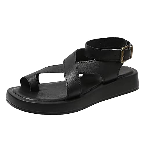 TYUIOP plateau sandalen damen schnürhalbschuhe 26 sandalette mit absatz riemchen sommer elegant schwarz zehenriemen damenschuhe und bequem sportliche von TYUIOP