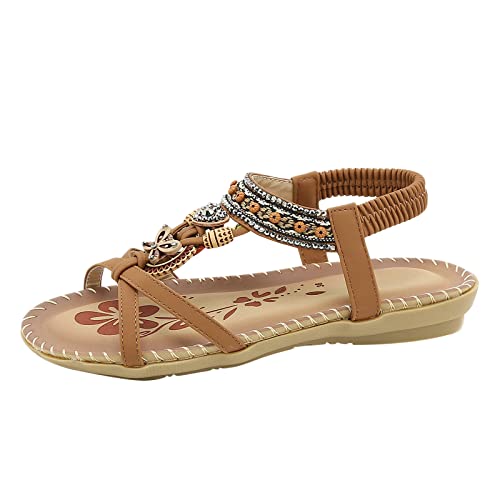 TYUIOP badesandalen damen schlappen damen leder slide sport sandalen mit weiche fussbett outdoor barfuß sandalen damen damen sportsandalen trekking sandalen sandalen damen sommer women von TYUIOP