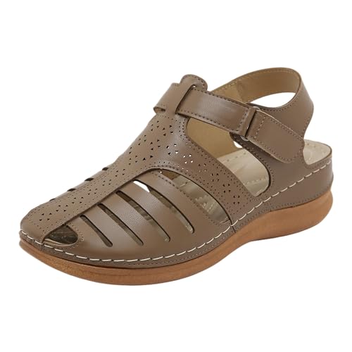 TYUIOP barfu? sandalen damen barfuss sandalen kinder damen sandalen leder sommer schnalle flip flops damen leder zehentrenner mit arch support pantoletten für damen damen von TYUIOP