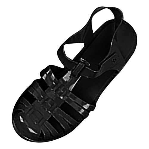 TYUIOP barfuss sandalen kinder loafer damen schwarz leder sommer offene zehe bohemian flip flops sandalen 24 damen damen sandalette sling sandale mit strass größe 36-42 sandalen damen schwarz von TYUIOP