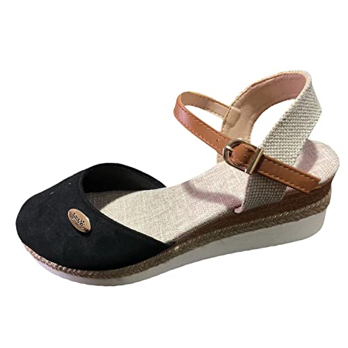 TYUIOP barfuss sandalen kinder mules damen sommer damen sommer flach bequem zehentrenner sandaletten sandalen 23 sandaletten mit strass perlen gr.36-44 sandalen damen schwarz 42 damen schuhe von TYUIOP