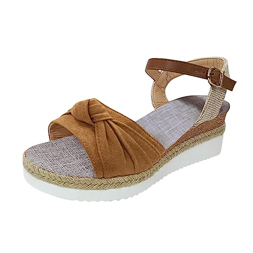 TYUIOP glitzer sandalen damen sandalen damen 35 damen trekking sandalen frauen sandalen pull on damen slim organic zehentrenner beach pool gr??e 36-41 sandalen mit keilabsatz damen sandalen von TYUIOP