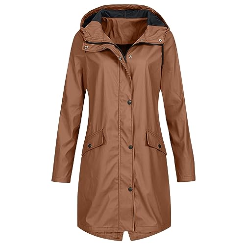TYUIOP regenjacke damen große größen windbreaker wasserdicht kapuze übergangsjacke regenmantel lang de günstig yellowjackets jeansjacke jacken von TYUIOP