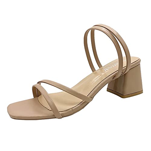 TYUIOP keilpumps damen pumps damen gold glitzer damen-sandalen mit hohen absätzen modische damen sandalen mit absatz damen sandale mit absatz schnallenverschluss leder-zehenring sandalen von TYUIOP