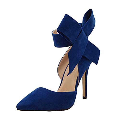 TYUIOP plateau pumps damen pumps damen blau 39 damen sandalen heels für damen offener zeh heel pump sandalen damen sommer mit absatz damen pumps mit blockabsatz vegan leder-zehenring sandalen von TYUIOP