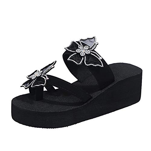 TYUIOP sandalen damen bequem sandalen damen schwarz damen slim-simply stretch sportsandale schnürung damen herren zehentrenner sommer flip flops badelatschen damen sommerpantoletten clogs von TYUIOP