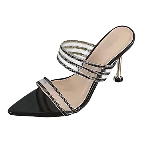 TYUIOP sandalen damen pumps damen grau silber brautschuhe glänzende stöckelschuhe damen schuhe mit absatz damen stiefel overknee high heels absatz slide sandalen damen hohe von TYUIOP