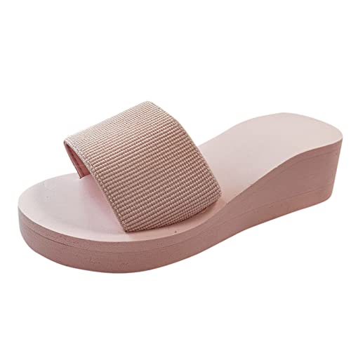 TYUIOP schlappen damen sommer elegant sommer pantoletten damen damen herren zehentrenner sommer flip flops badelatschen women's slippers business slippers comfort fit sandalen damen 35 von TYUIOP