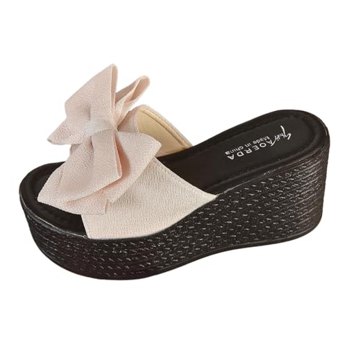 TYUIOP schlappen damen sommer latschen damen sommer zehentrenner damen bequem flip flops sommer schuhe absatz damen weiß damenschuhe frühling/sommer mokassins barfuss sandalen kinder slip von TYUIOP