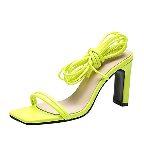 hohe Schuhe hohe Schuhe Damen dunkelblau Damen Pumps mit Riemchen Textil vegan Blockabsatz Sandaletten Damen mit Absatz Damen Pumps mit Blockabsatz bequem Leder-Zehenring Sandalen hohe von TYUIOP