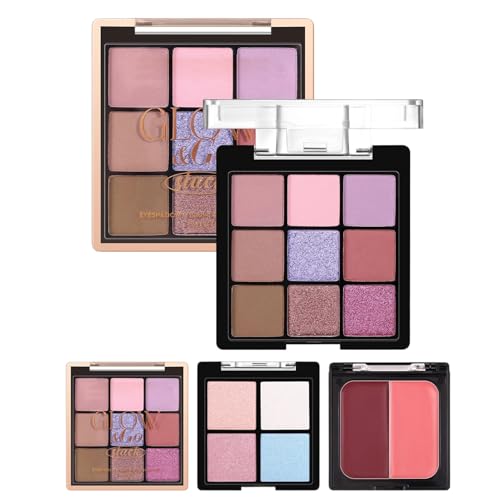 TYUKXJH Make-up-Palette, Lidschatten, Illuminator – Kosmetik für Gesicht Augen weich mattes Finish für reife Haut Frauen Erwachsene von TYUKXJH