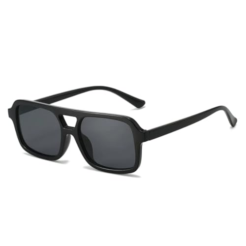TYUVIVO Beliebte Mode Sonnenbrillen Damen Clear Ocean Gradient Lens Eyewear Herren UV400 (schwarz) von TYUVIVO