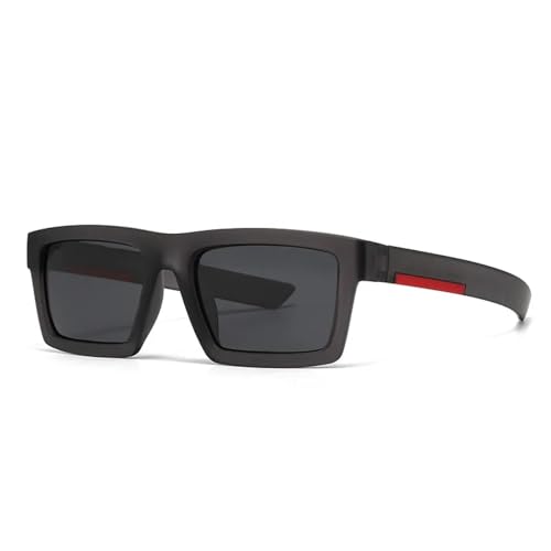 TYUVIVO Klassische Sonnenbrille Damen für Herren Luxus Vintage Beliebt (Grau Schwarz) von TYUVIVO