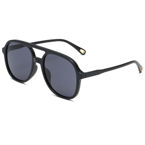 TYUVIVO Vintage Übergroße Sonnenbrille Damen Mode Große Rahmen Brille Herren Candy (C8) von TYUVIVO